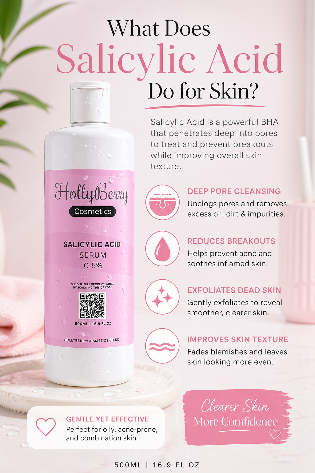 What Does Salicylic Acid Do for Skin – Hollyberry Cosmetics UK
