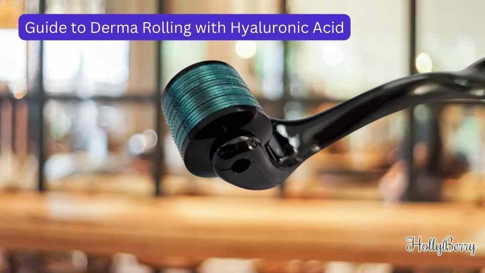 Guide to Derma Rolling with Hyaluronic Acid Hollyberry Cosmetics UK