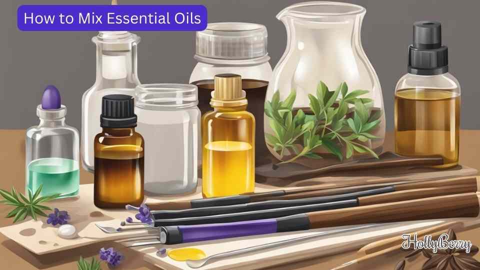 How to Mix Essential Oils Hollyberry Cosmetics UK