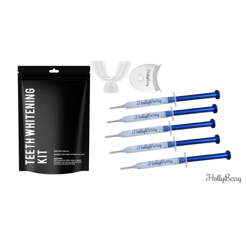 Pro Home Teeth Whitening Kit, Advanced Dental Whitening System with LED Light for Rapid, Effective Results