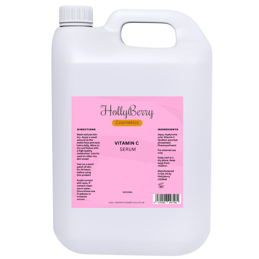 Vitamin C Serum - Hydrating Anti-Aging Serums for All Skin Types - Bulk - 500ml to 25L