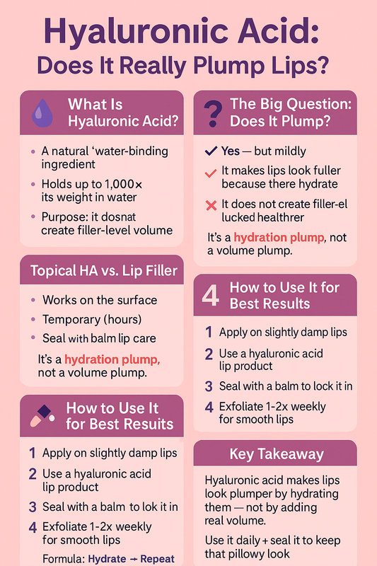 Hyaluronic Acid: Does it Really Plump Lips?