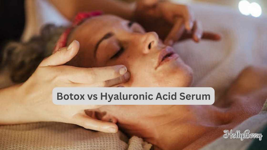 Botox vs Hyaluronic Acid Serum