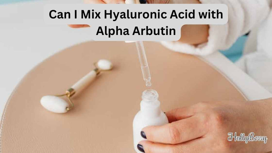 Can I Mix Hyaluronic Acid with Alpha Arbutin