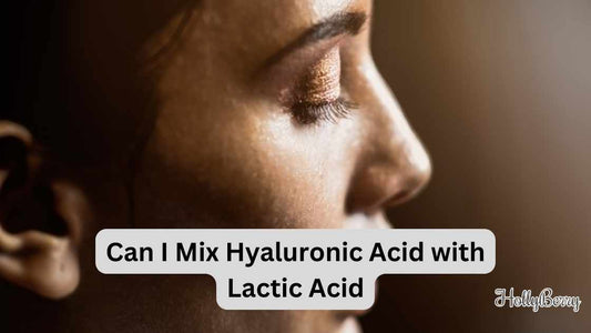 Can I Mix Hyaluronic Acid with Lactic Acid
