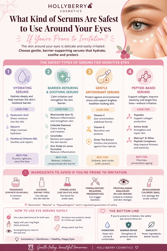 What Kind of Serums Are Safest to Use Around Your Eyes