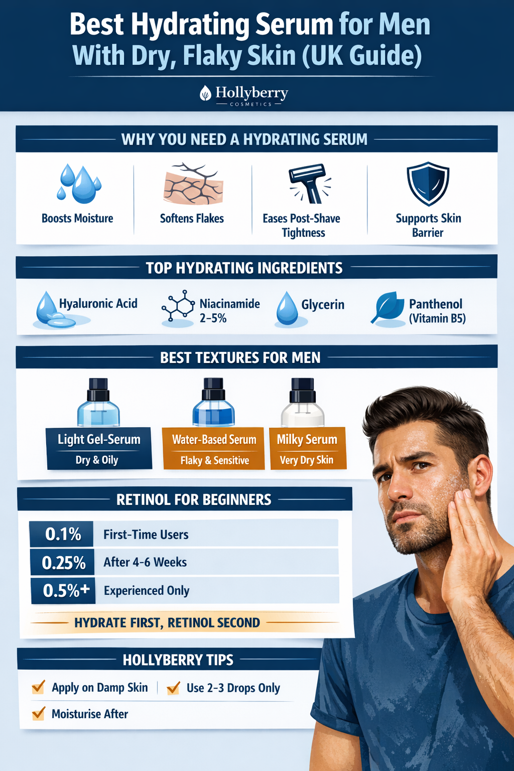 Best Hydrating Serum for Men With Dry, Flaky Skin (UK Guide ...