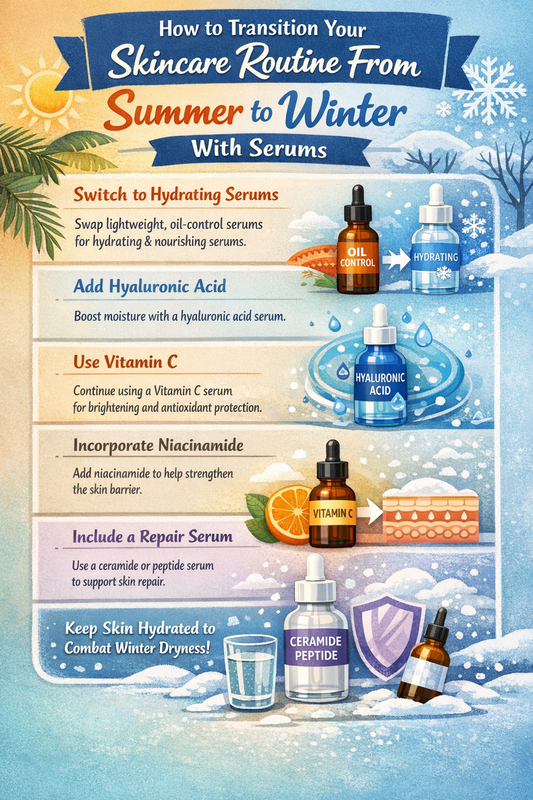 How to Transition Your Skincare Routine From Summer to Winter With Serums