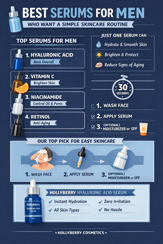 Best Serums for Men Who Want a Simple Skincare Routine
