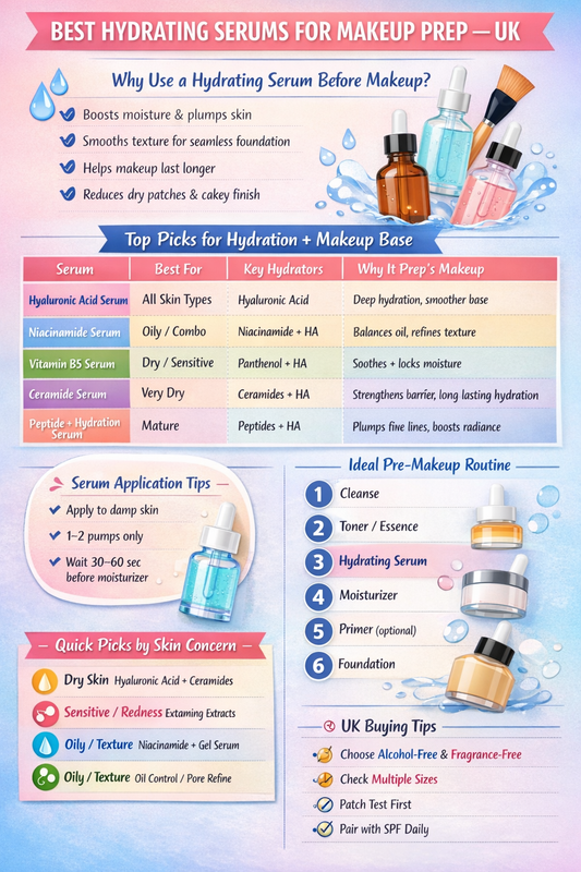 Best Hydrating Serum for Makeup Prep UK