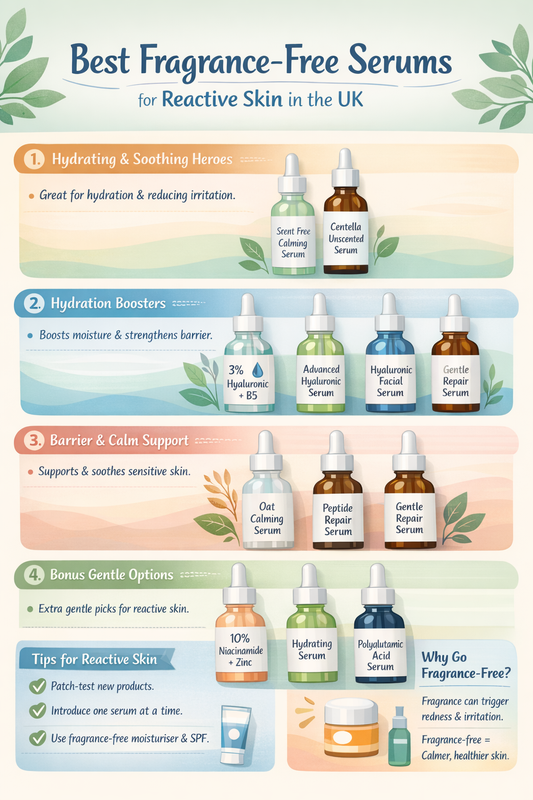 Best Fragrance Free Serum for Reactive Skin in the UK
