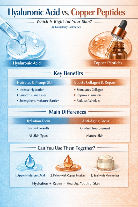 Hyaluronic Acid vs. Copper Peptides