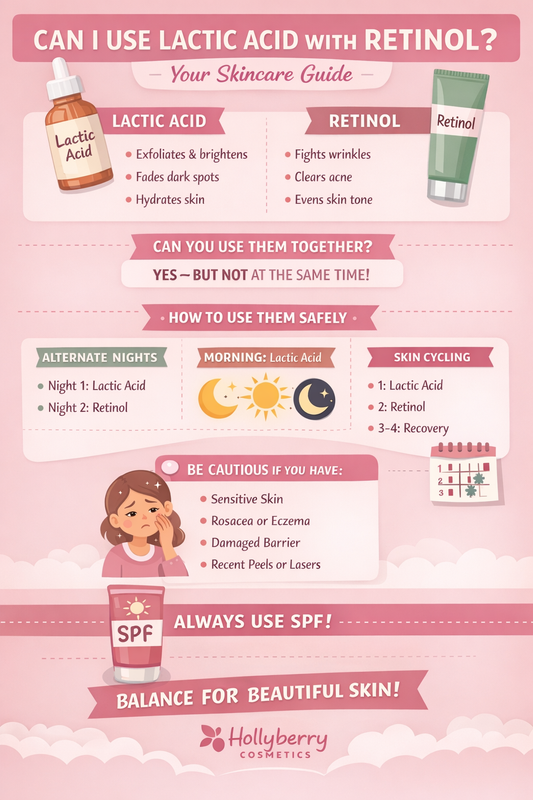 Can I Use Lactic Acid with Retinol