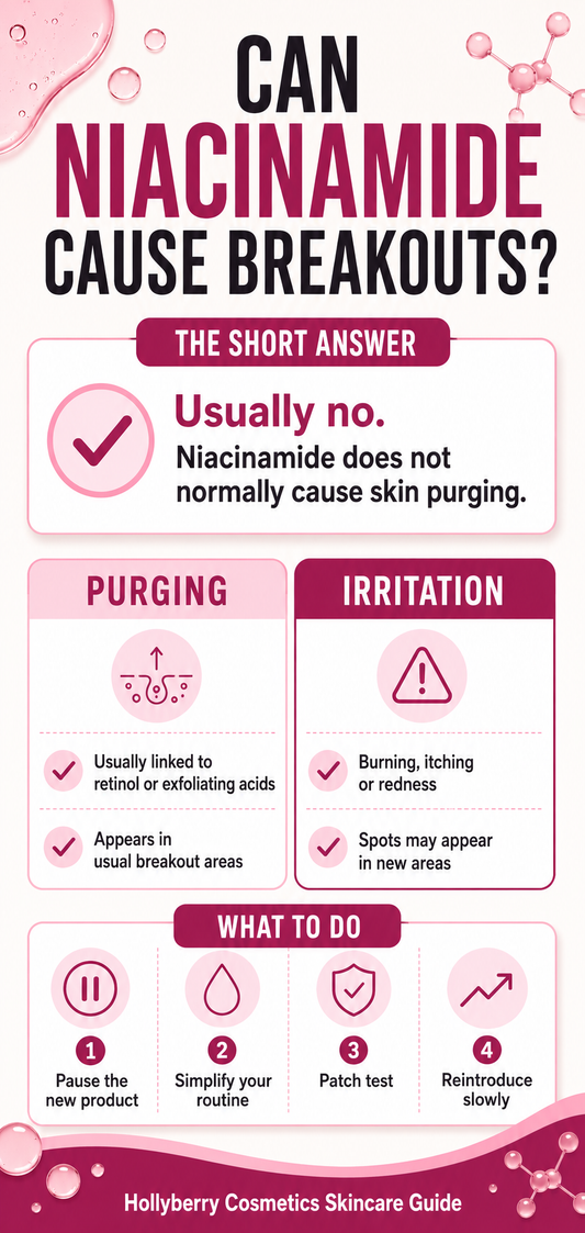 Can Niacinamide Cause Breakouts? Purging vs Irritation Explained