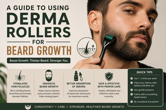 A Guide to Using Derma Rollers for Beard Growth