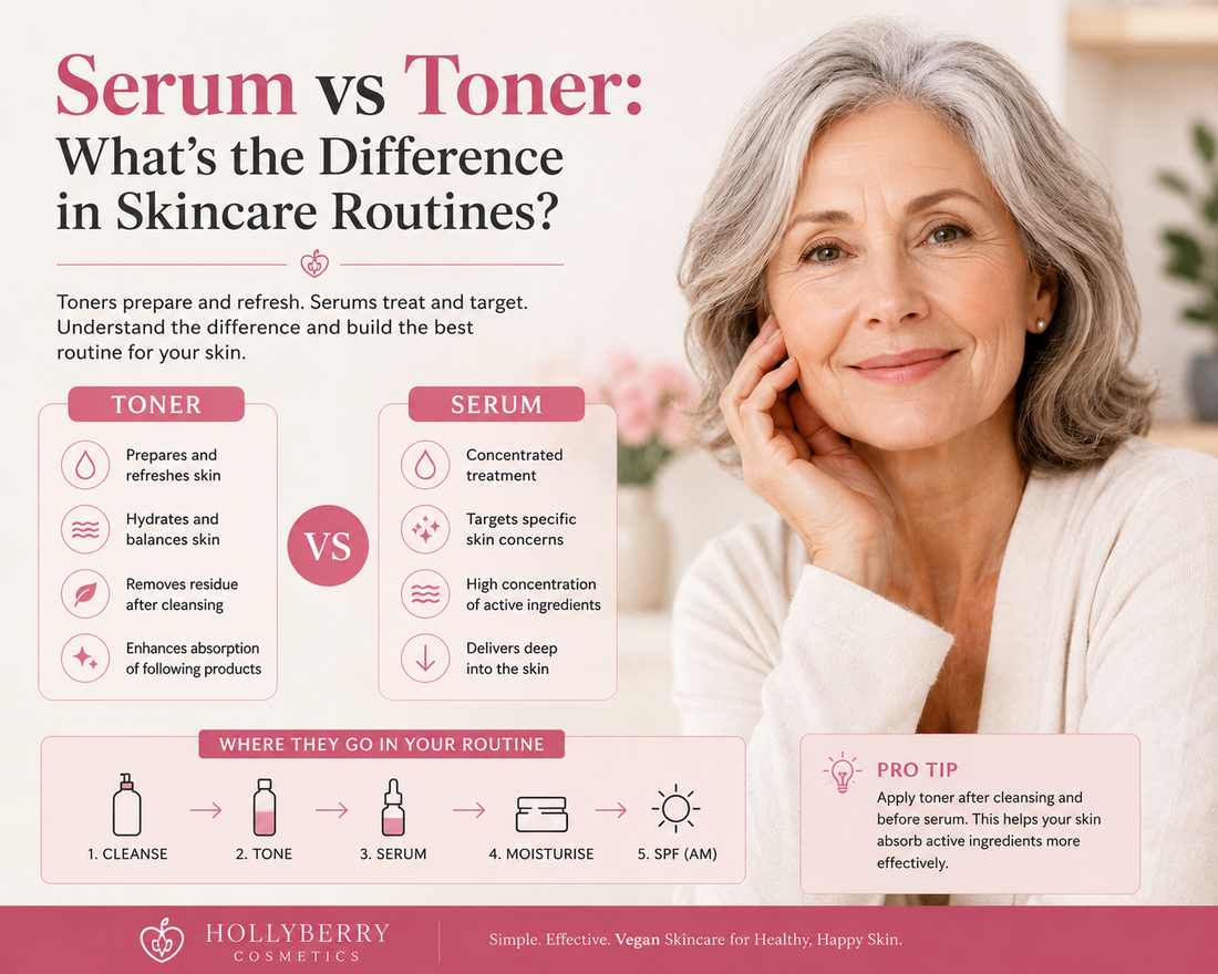 Serum vs Toner