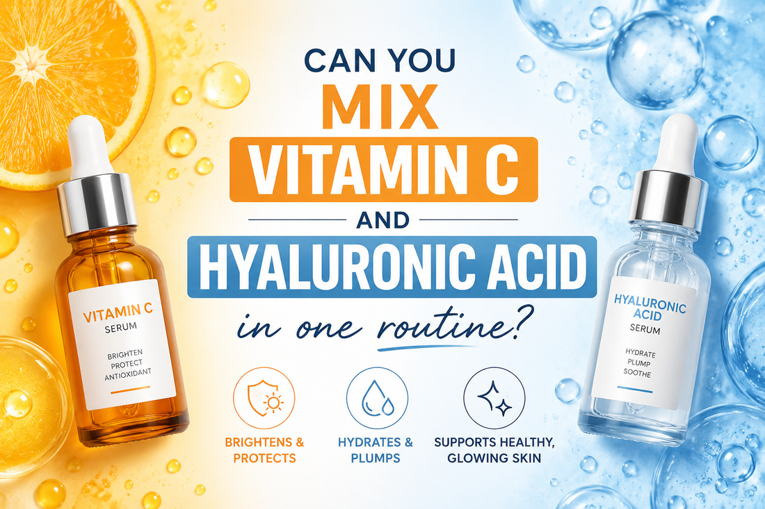 Can You Mix Vitamin C and Hyaluronic Acid in One Routine