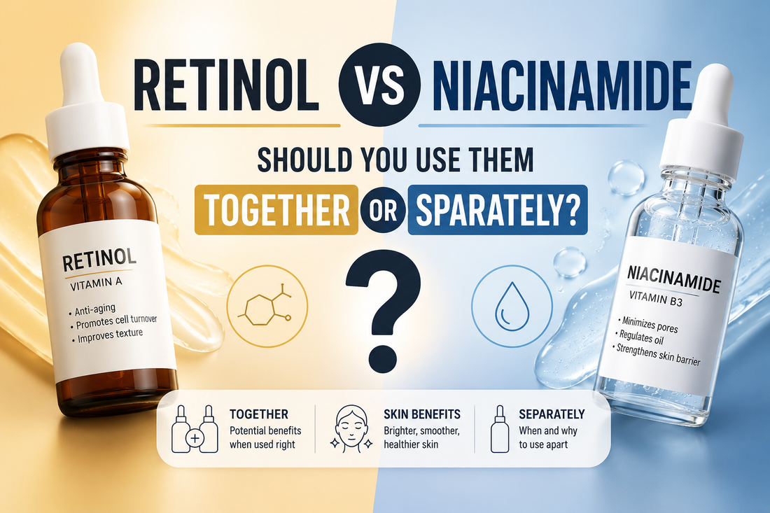 Retinol vs Niacinamide: Should You Use Them Together or Separately