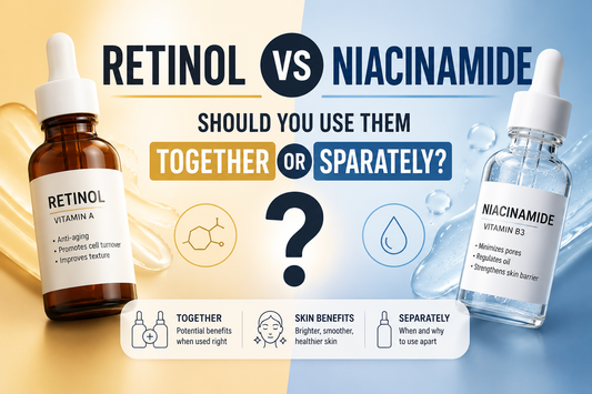 Retinol vs Niacinamide: Should You Use Them Together or Separately