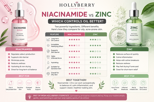 Niacinamide vs Zinc