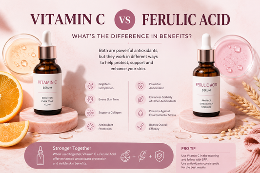 Vitamin C vs Ferulic Acid