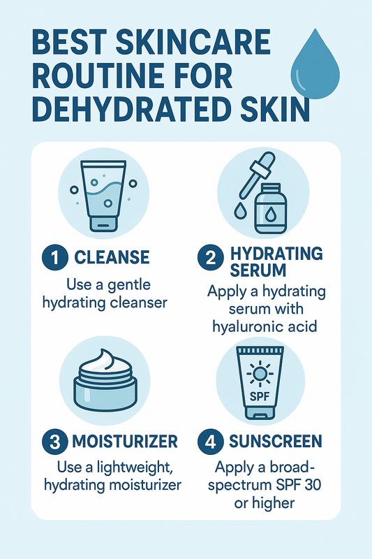 Best Skincare Routine for Dehydrated Skin in the UK (Complete Guide)