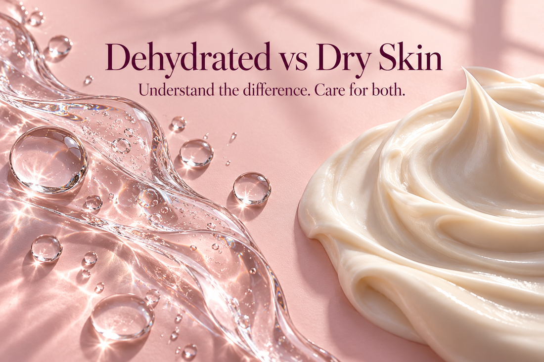 Dehydrated vs Dry Skin: How to Tell the Difference