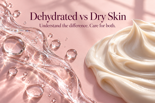 Dehydrated vs Dry Skin: How to Tell the Difference