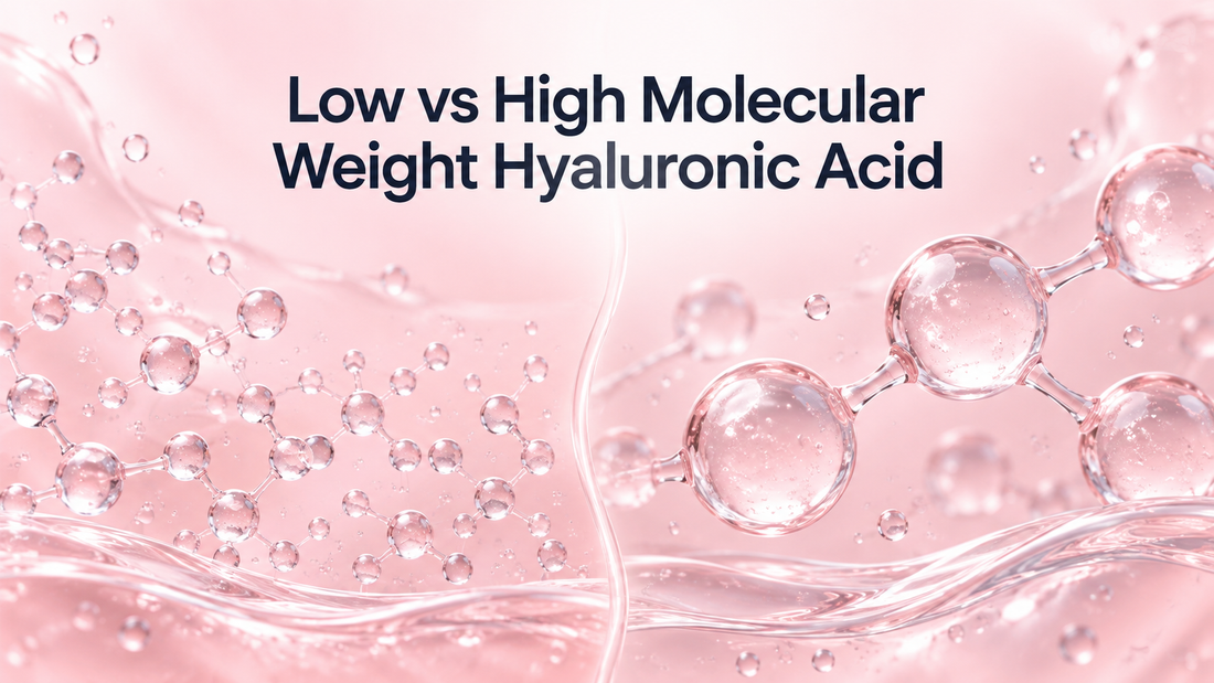 Low Molecular Weight vs High Molecular Weight Hyaluronic Acid: What’s the Difference?