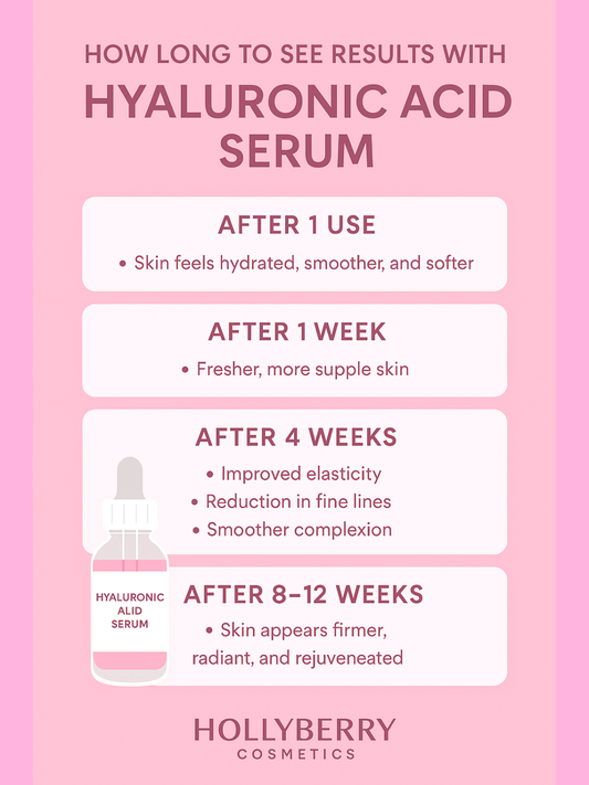 How Long to See Results with Hyaluronic Acid Serum