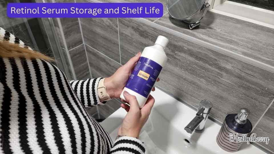 Retinol Serum Storage and Shelf Life