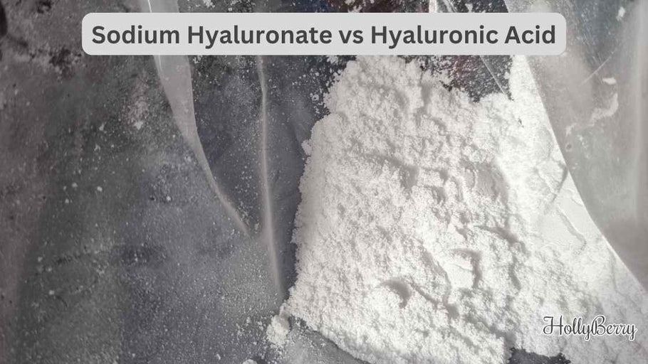 Sodium Hyaluronate vs Hyaluronic Acid