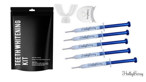 Pro Home Teeth Whitening Kit, Advanced Dental Whitening System with LED Light for Rapid, Effective Results